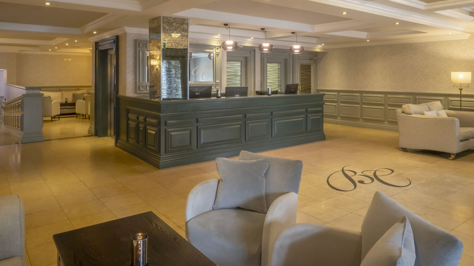 Reception at Bracken Court