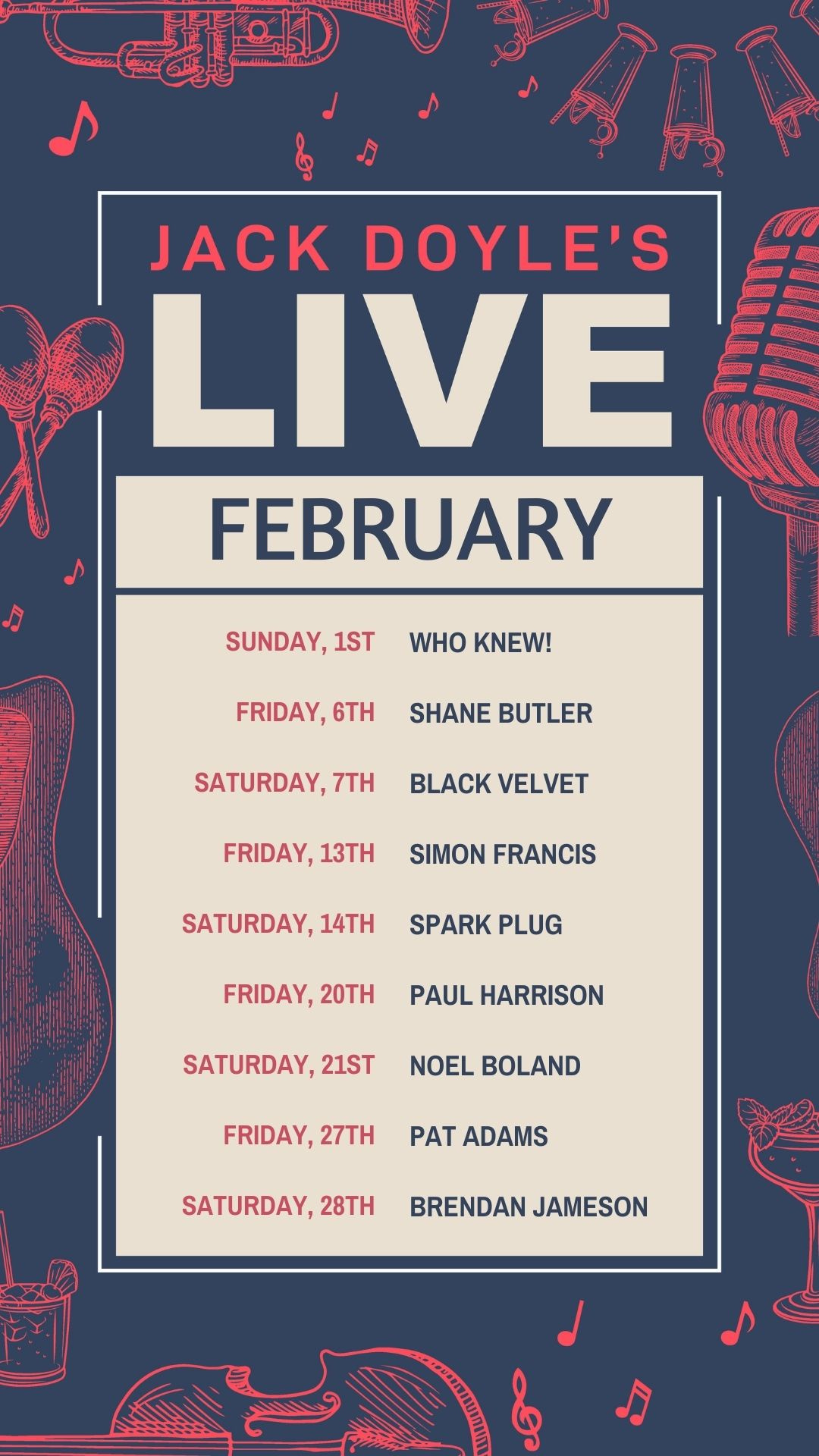 bch february music 2026