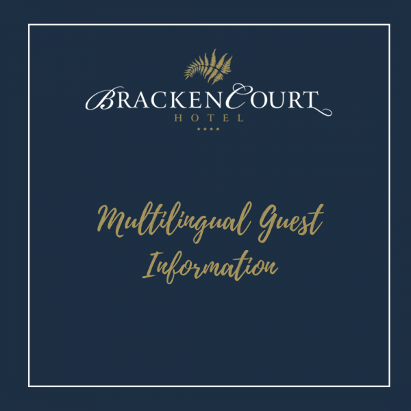 multilingual guest information